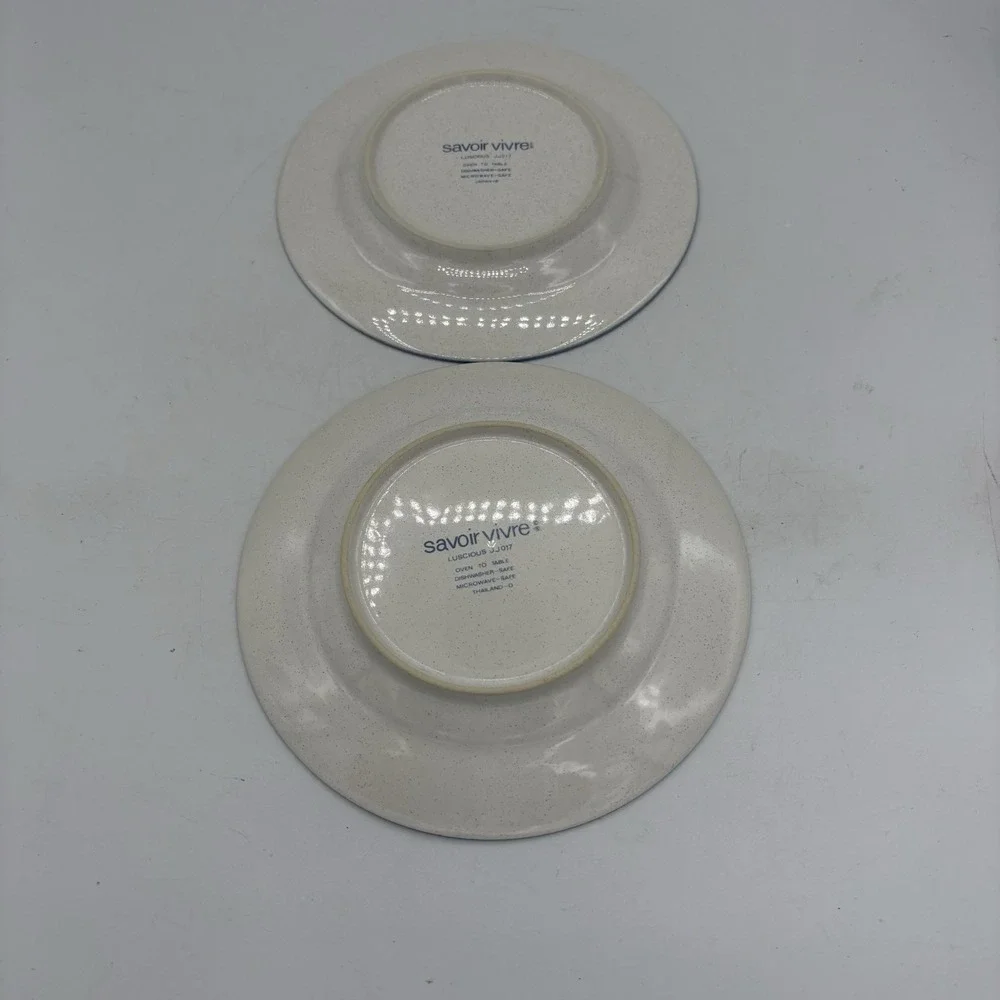 Savoir Vivre Saucer Cup Plates 6.5